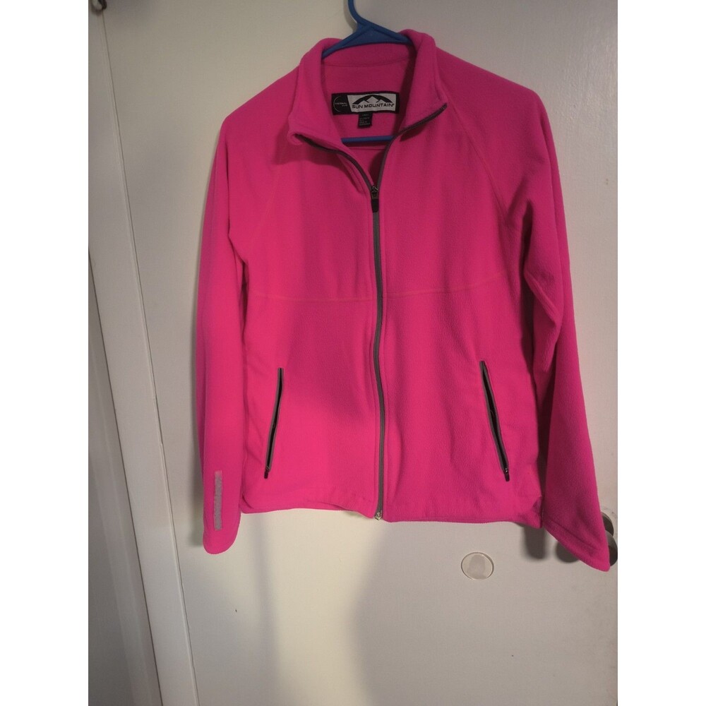 Sun Mountain Ladies Thermal Zip Jacket – Red, Size M Outdoor Activewear Women's - Picture 1 of 6